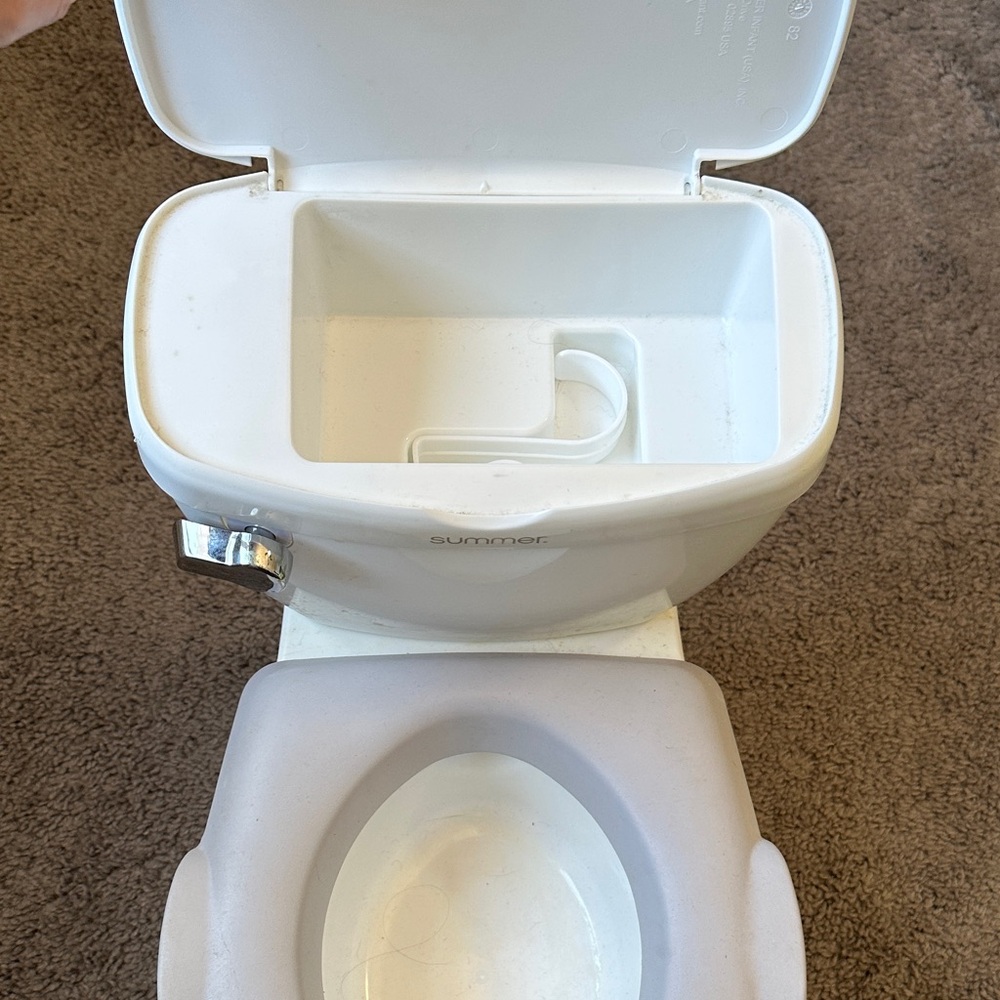 Summer Infant White Potty Training Seat - Picture 3 of 7